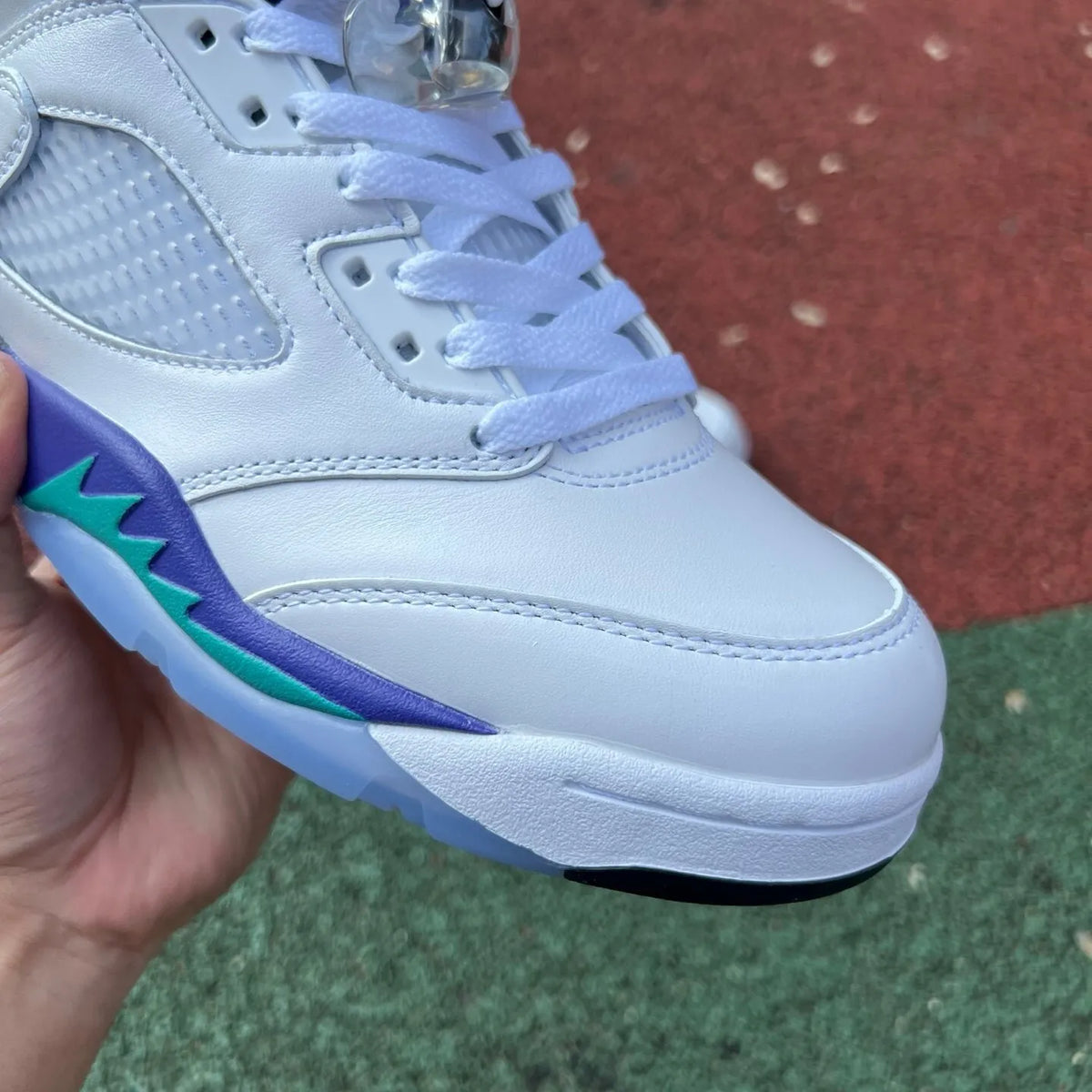 AJ 5 Grape Shoes Sneakers - nk0004187 image 11