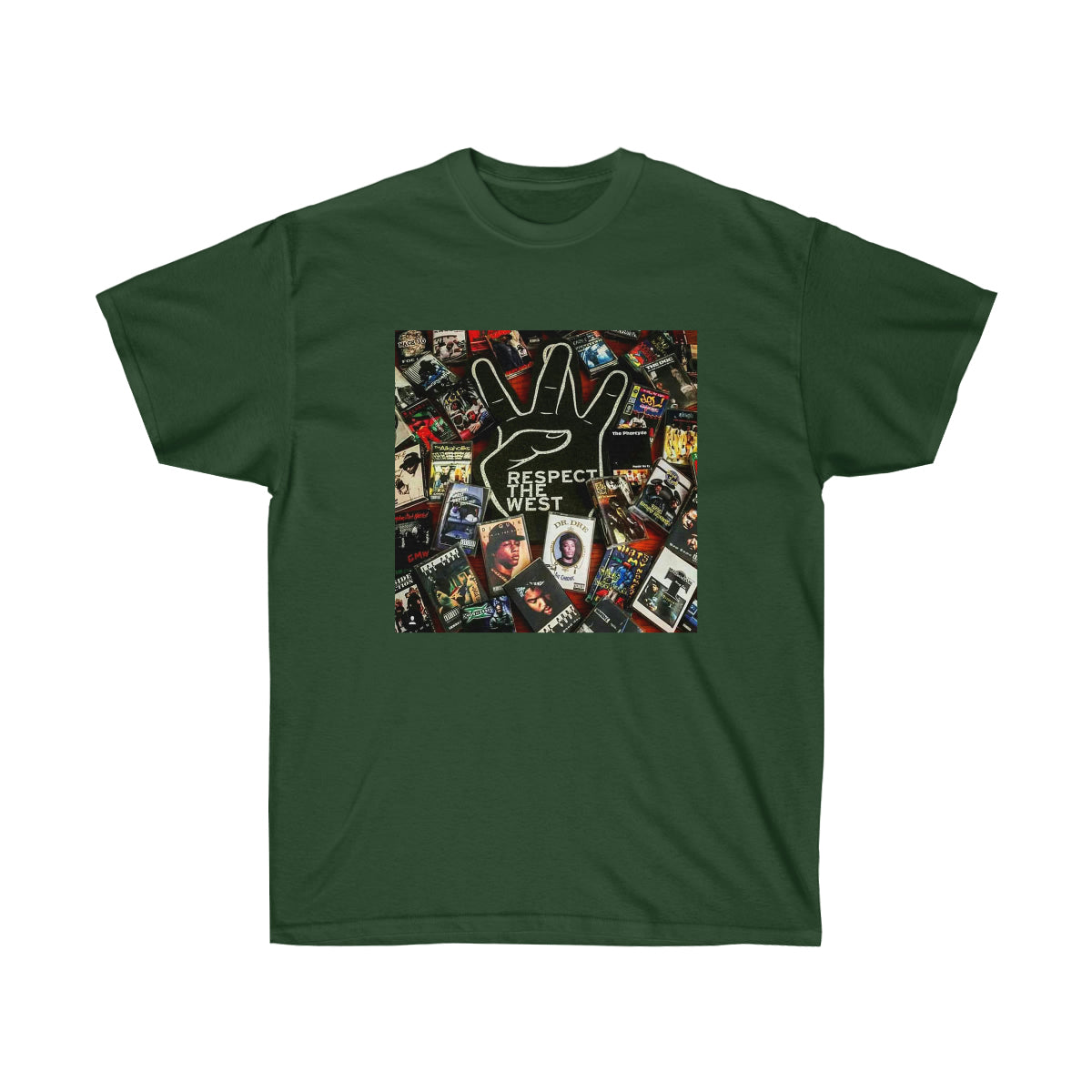Rap Respect The West Men T-Shirt image 2