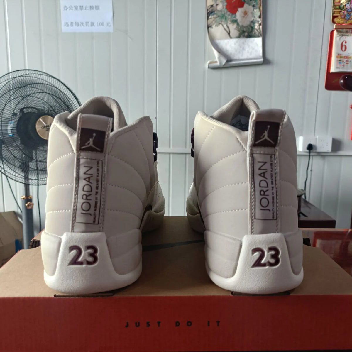 AJ 12 “Egg Nog” Shoes Sneakers - nk0005262 image 4