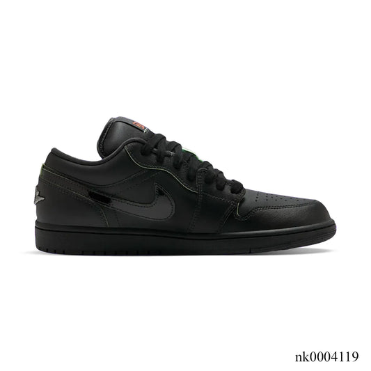 AJ 1 Low Black Cat Shoes Sneakers - nk0004119 image 0