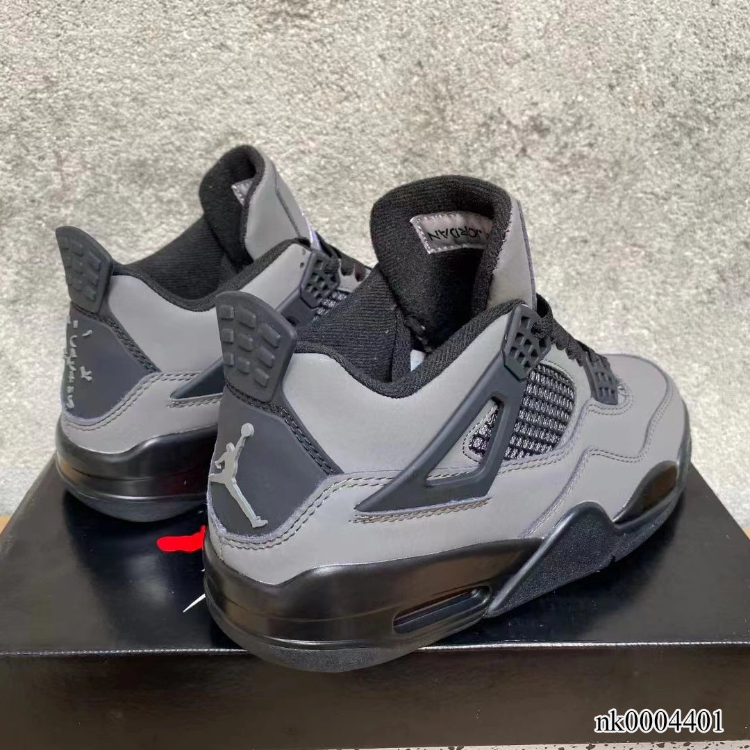 Travis Scott x AJ 4 Dark Gray Black Shoes Sneakers – nk0004401 image 6