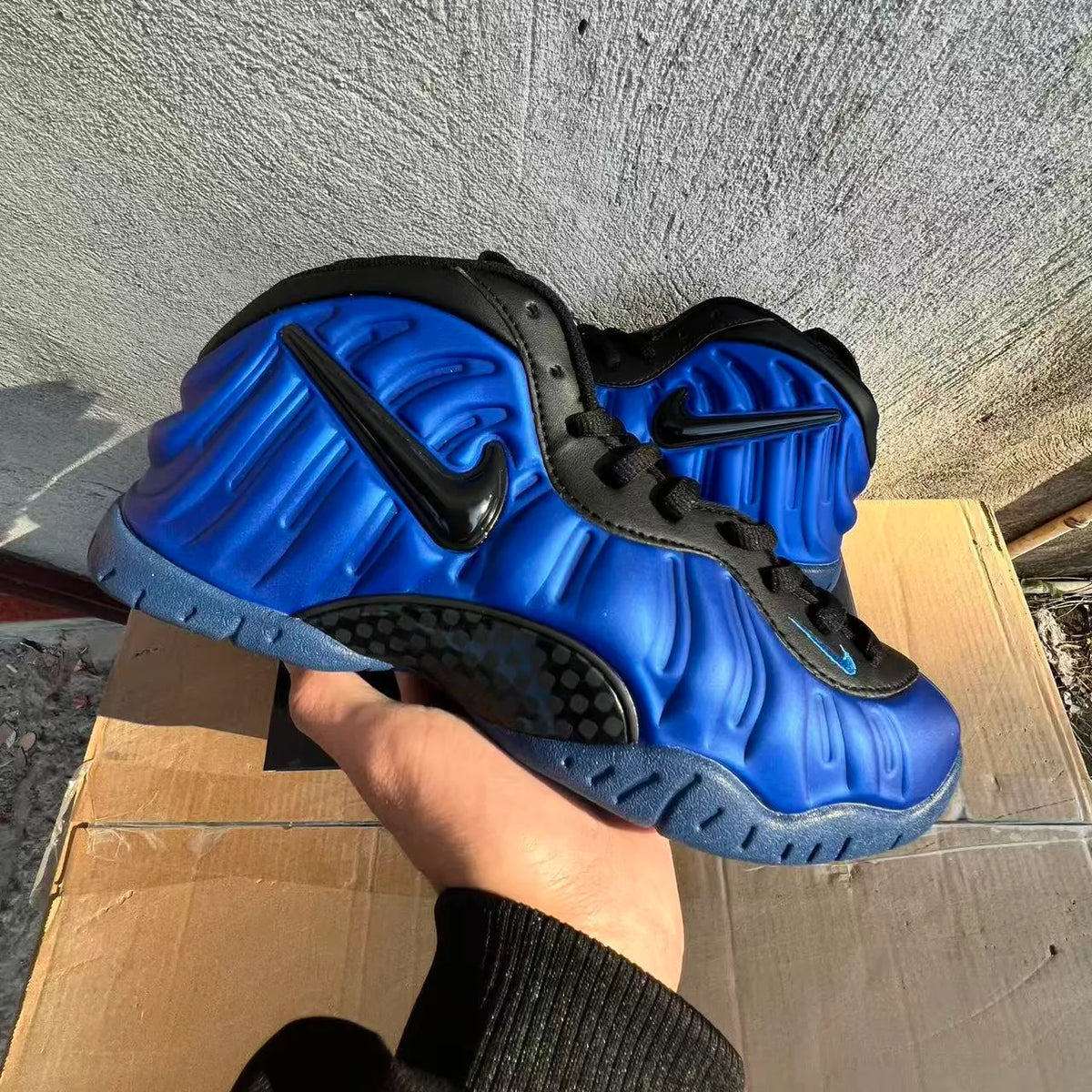 Air Foamposite Pro Hyper Cobalt Shoes Sneakers – nk0004805 image 2