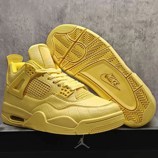 J Balvin x AJ 4 Lemonade Shoes Sneakers - nk0005304 image 2
