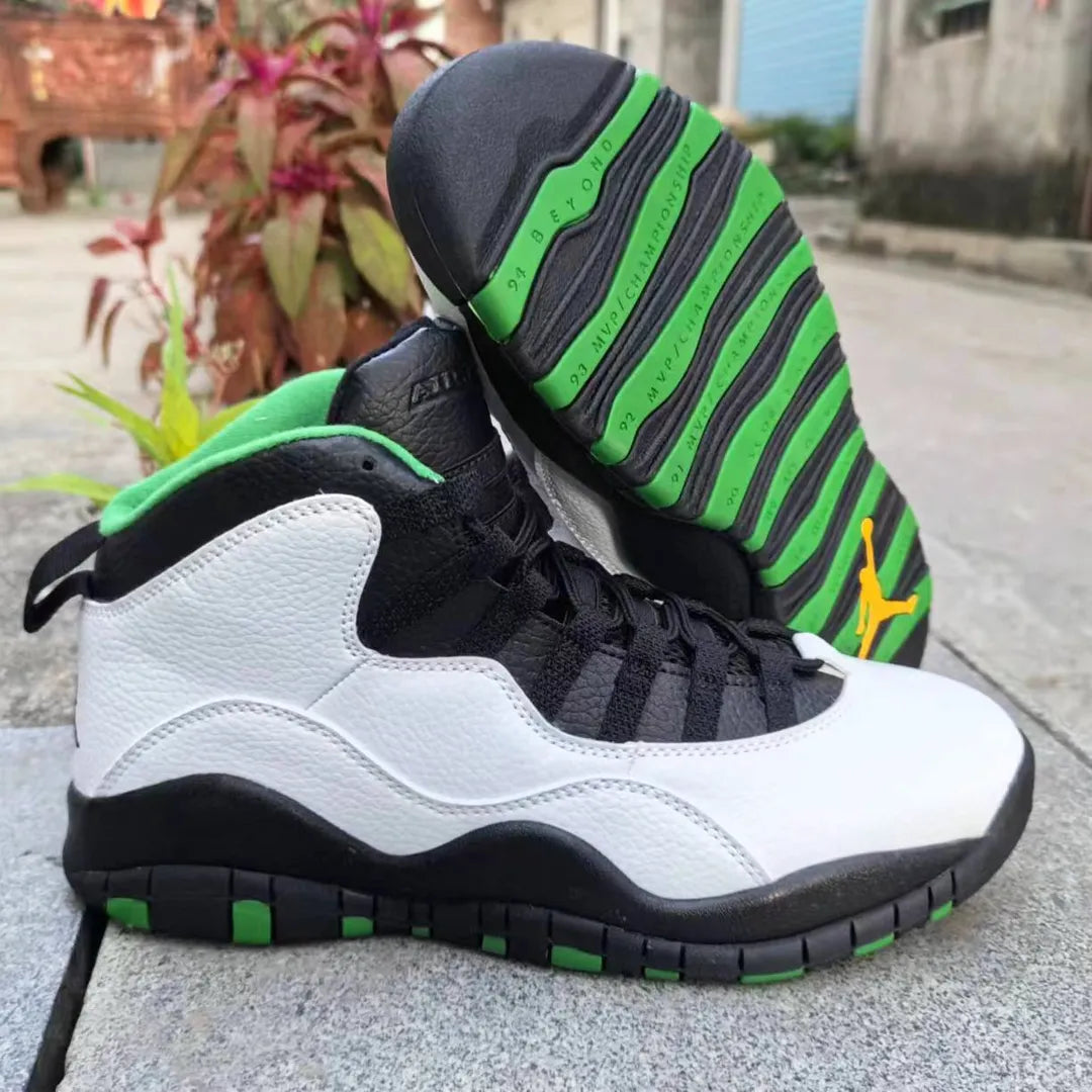 AJ 10 Seattle Shoes Sneakers - nk0003958 image 5