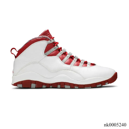 AJ 10 Retro ‘Red Steel’ Shoes Sneakers - nk0005240 image 0