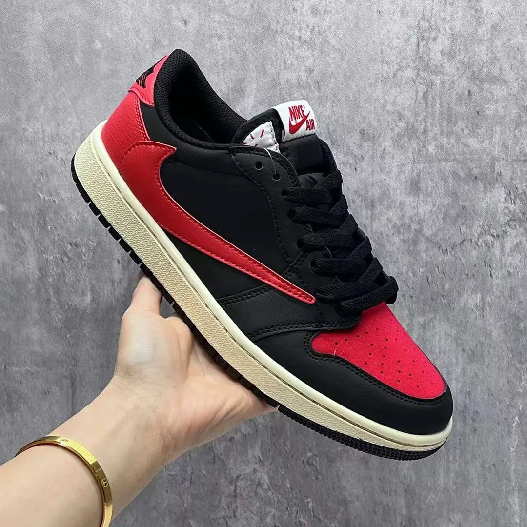AJ 1 Low OG Bred x Travis Scott Shoes Sneakers - nk0004233 image 5
