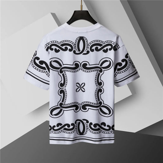 D&G Bandanna Print T-shirt in White - 106 - dng0000106 image 2