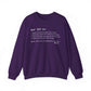 Beef Definition Crewneck Sweatshirt image