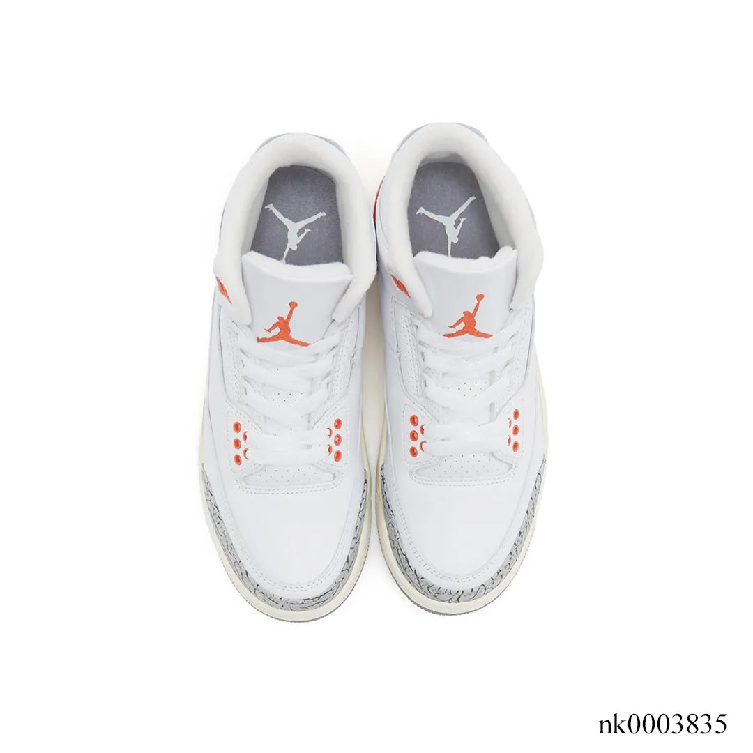 AJ 3 Georgia Peach Shoes Sneakers - nk0003835 image 3