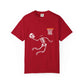 Halloween Basketball Skeleton Unisex Garment-Dyed T-shirt image 80