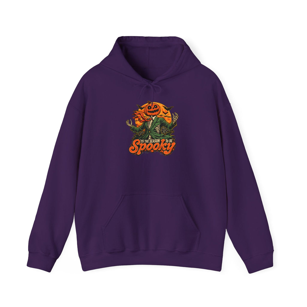Spooky Season Hooded Sweatshirt - 5XL, Purple image