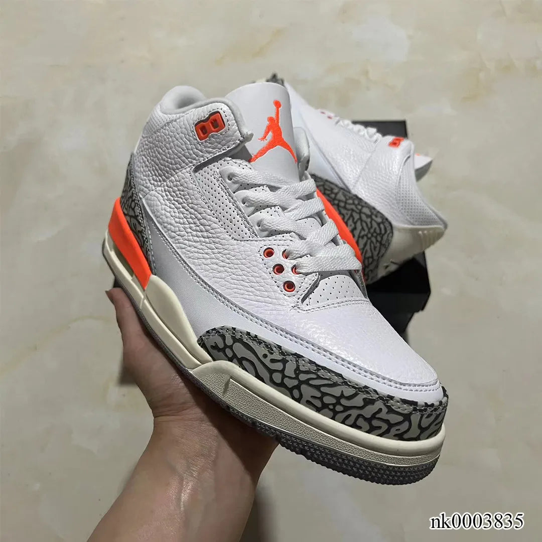 AJ 3 Georgia Peach Shoes Sneakers - nk0003835 image 12