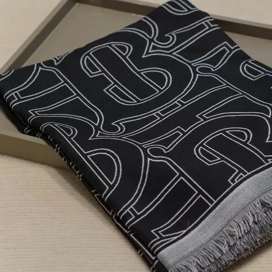 BUR Scarf  - BUR0027 - Black image
