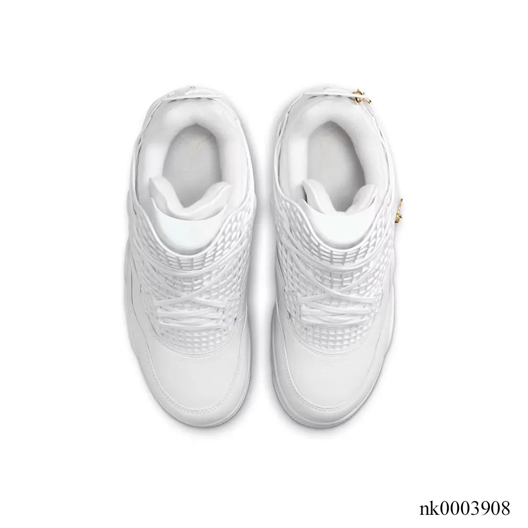 [Premium] AJ 4 NET White Shoes Sneakers – nk0003908 image 3
