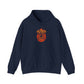 Halloween on Fire Hooded Sweatshirt - XL, Navy image