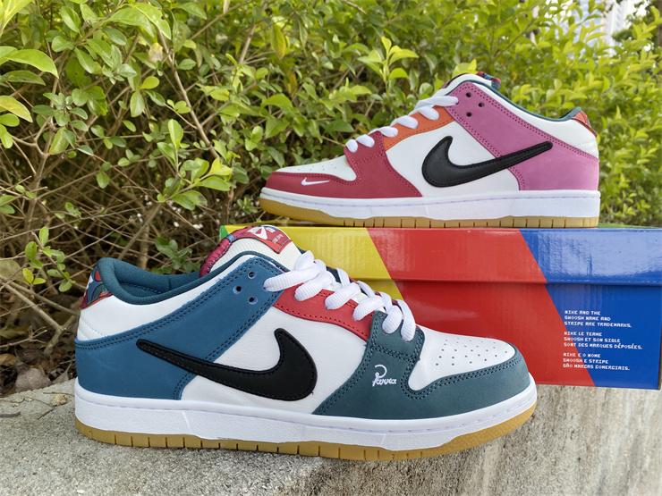 SB Dunk Low Parra Shoes Sneakers - nk0001729 image 6