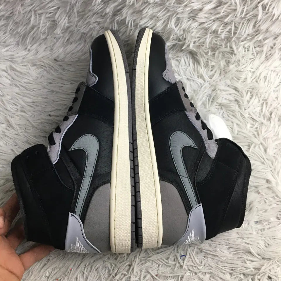AJ 1 Mid Craft Inside Out Black Shoes Sneakers - nk0003429 image 4