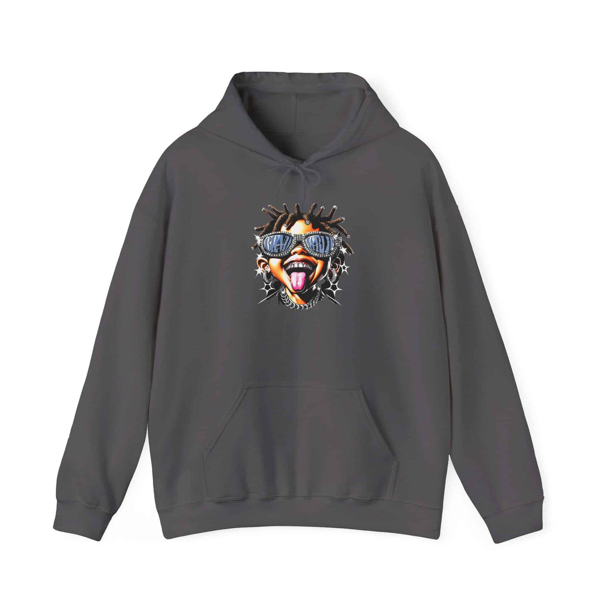 Diamond Drip Hooded Sweatshirt - 2XL, Charcoal image