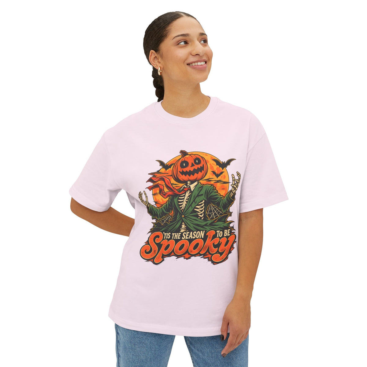Spooky Season Unisex Oversized Boxy Tee image 6