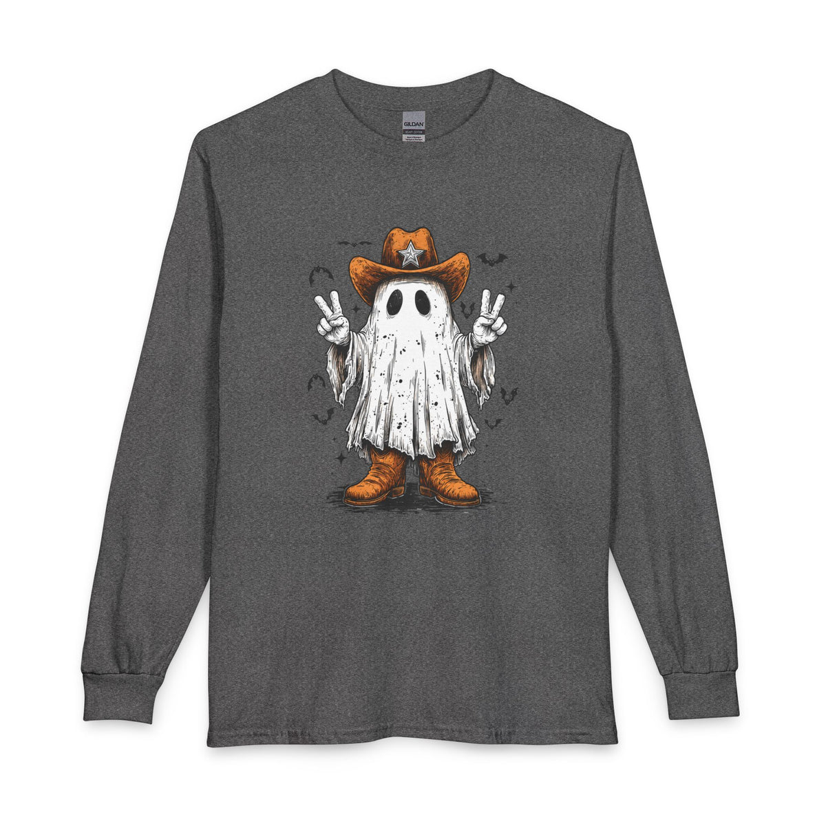 Howdy Ghost Long Sleeve T-Shirt image 28