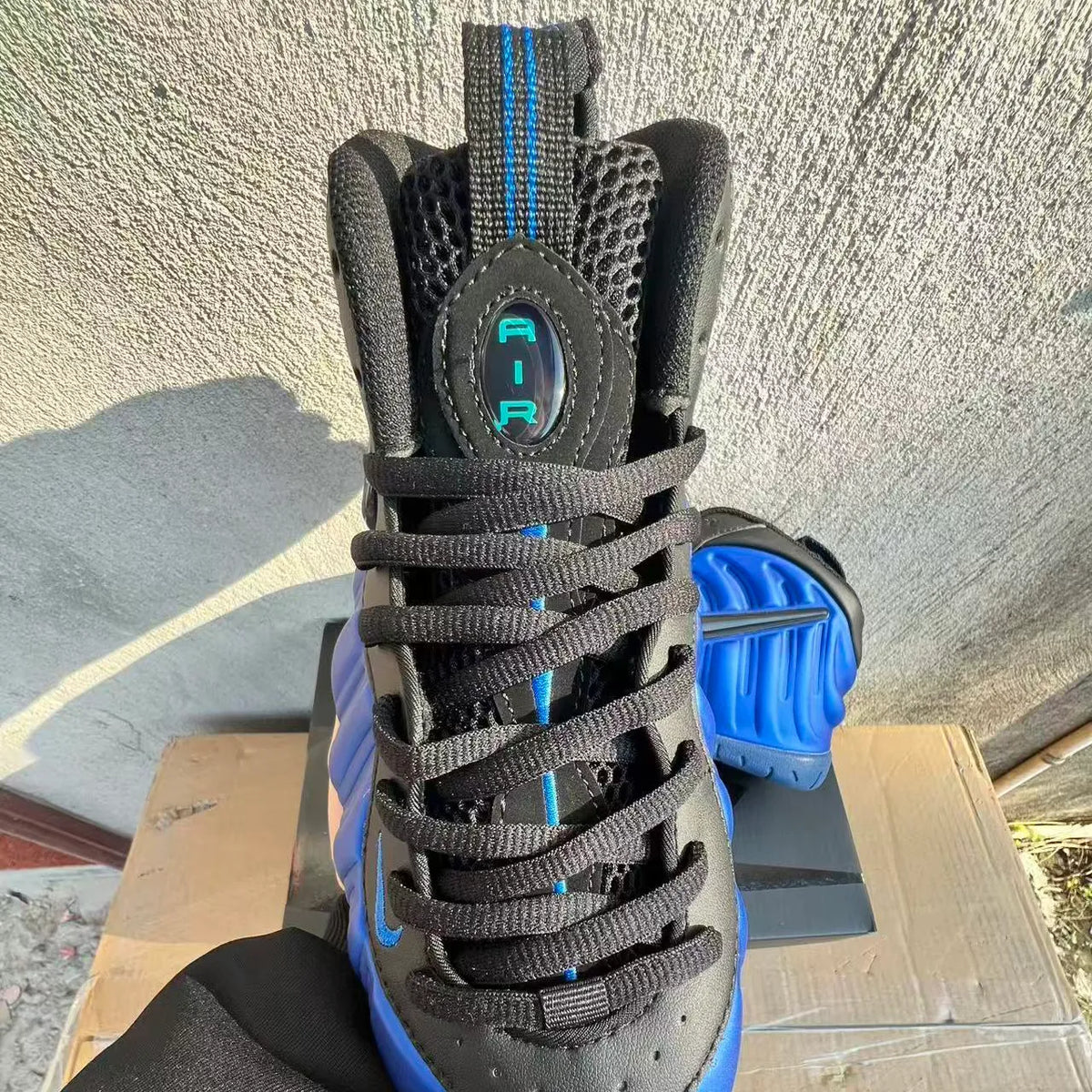 Air Foamposite Pro Hyper Cobalt Shoes Sneakers – nk0004805 image 4