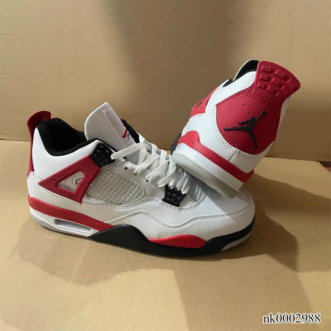 AJ 4 Red Cement Shoes Sneakers - nk0002988 image 5