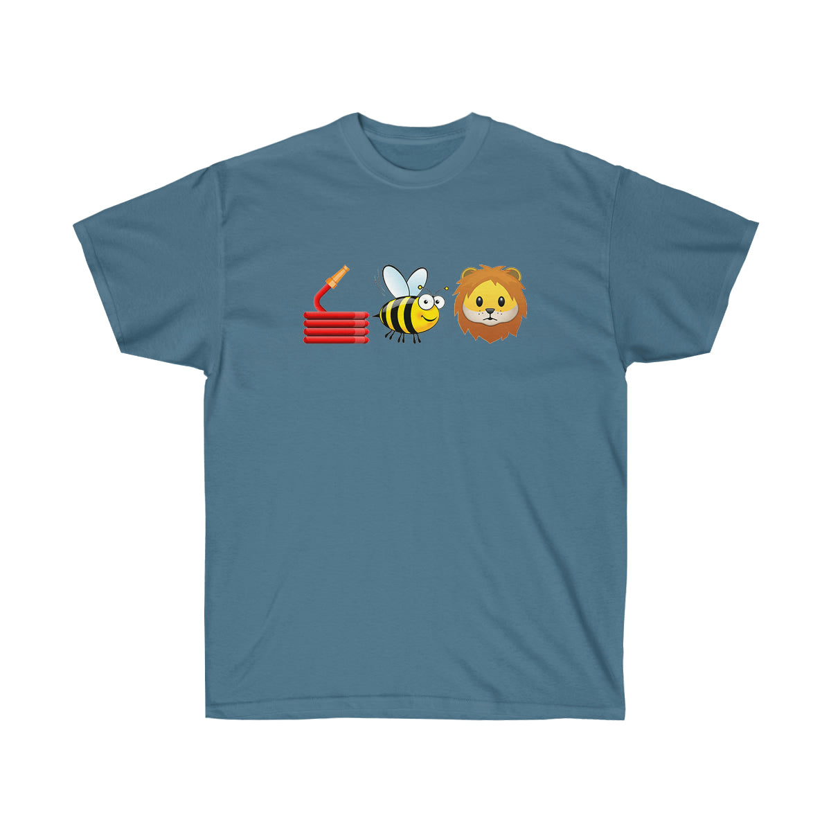 Hose Bee Lion T-Shirt - Indigo Blue, M image