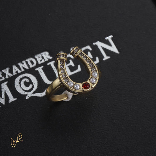 McQueen Horseshoe Ring – MCQ0014