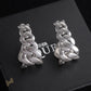 McQueen Chain-Shaped Hoop Earrings – MCQ0021