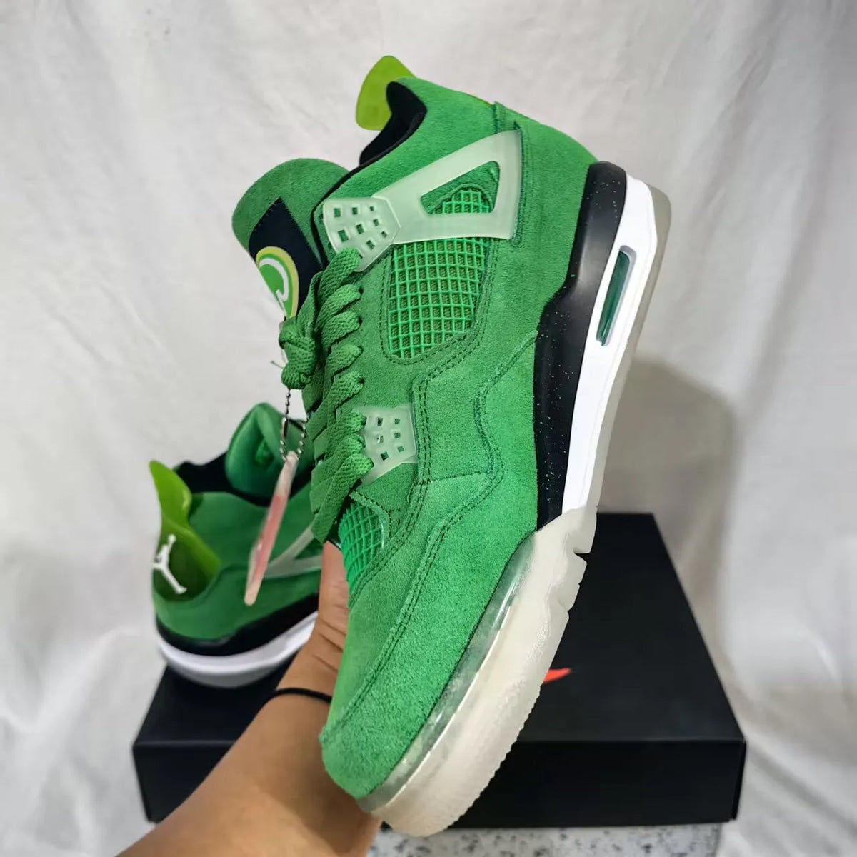 AJ 4 Wahlburgers PE Shoes Sneakers – nk0004106