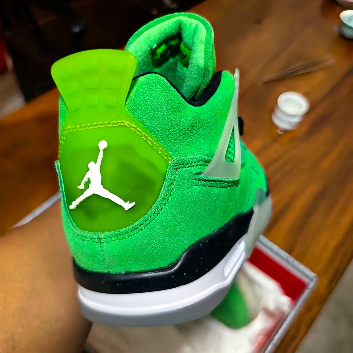 AJ 4 Wahlburgers PE Shoes Sneakers – nk0004106