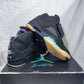 [PREMIUM] Air Jordan  5 Retro SoleFly Black Aurora Green Shoes Sneakers - nk0005505