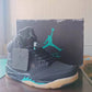 Air Jordan  5 Retro SoleFly Black Aurora Green Shoes Sneakers - nk0005505