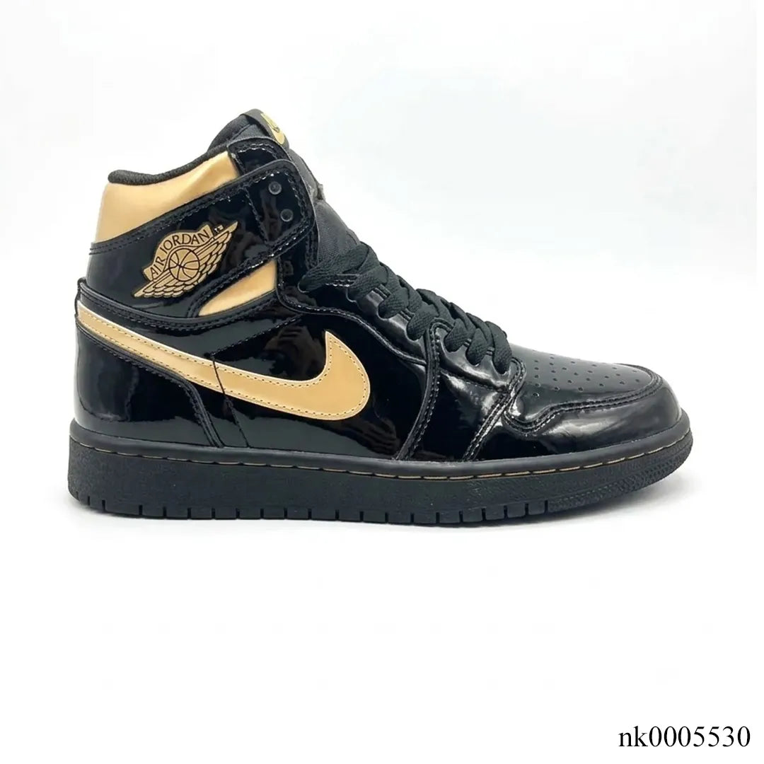 AJ  1 Retro High OG "Black Metallic Gold" Shoes Sneakers – nk0005530