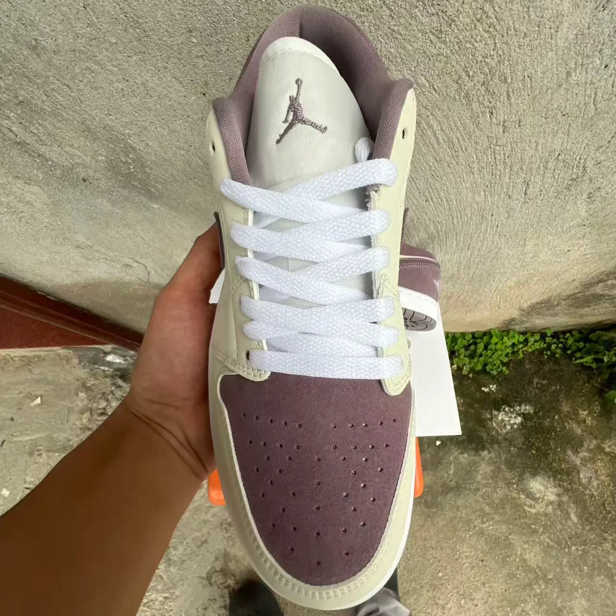 Air Jordan 1 Low "Swan" Shoes Sneakers – nk0005539