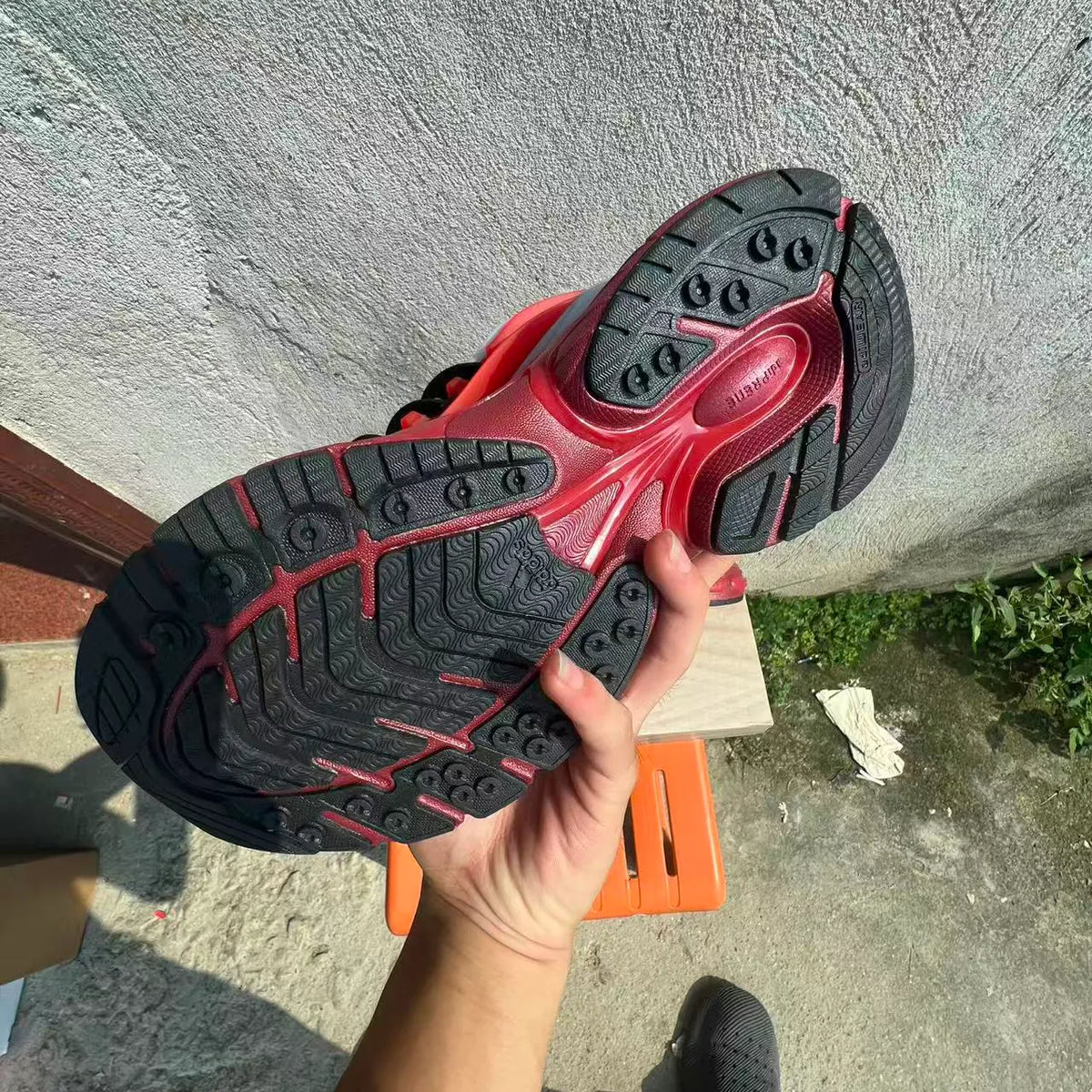 AD Adistar Jellyfish Pharrell Williams Red Shoes Sneakers - nk0005545