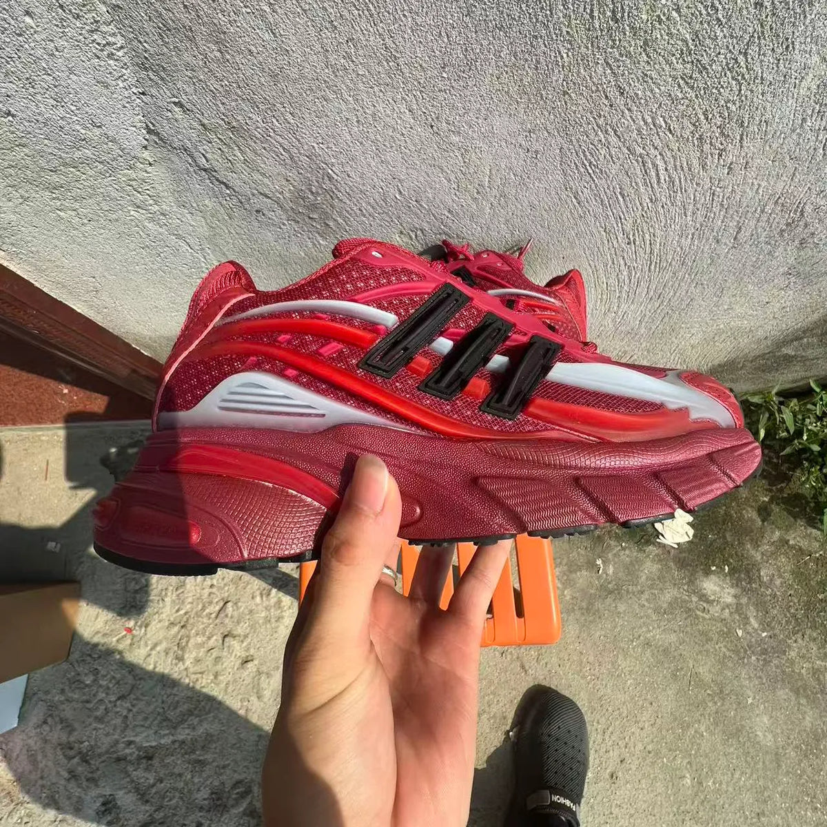 AD Adistar Jellyfish Pharrell Williams Red Shoes Sneakers - nk0005545