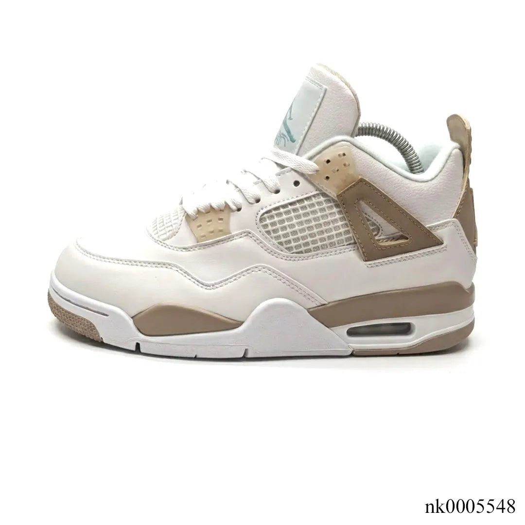 Air Jordan 4 Retro Linen Shoes Sneakers – nk0005548