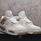 Air Jordan 4 Retro Linen Shoes Sneakers – nk0005548