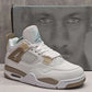 Air Jordan 4 Retro Linen Shoes Sneakers – nk0005548
