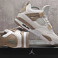 Air Jordan 4 Retro Linen Shoes Sneakers – nk0005548