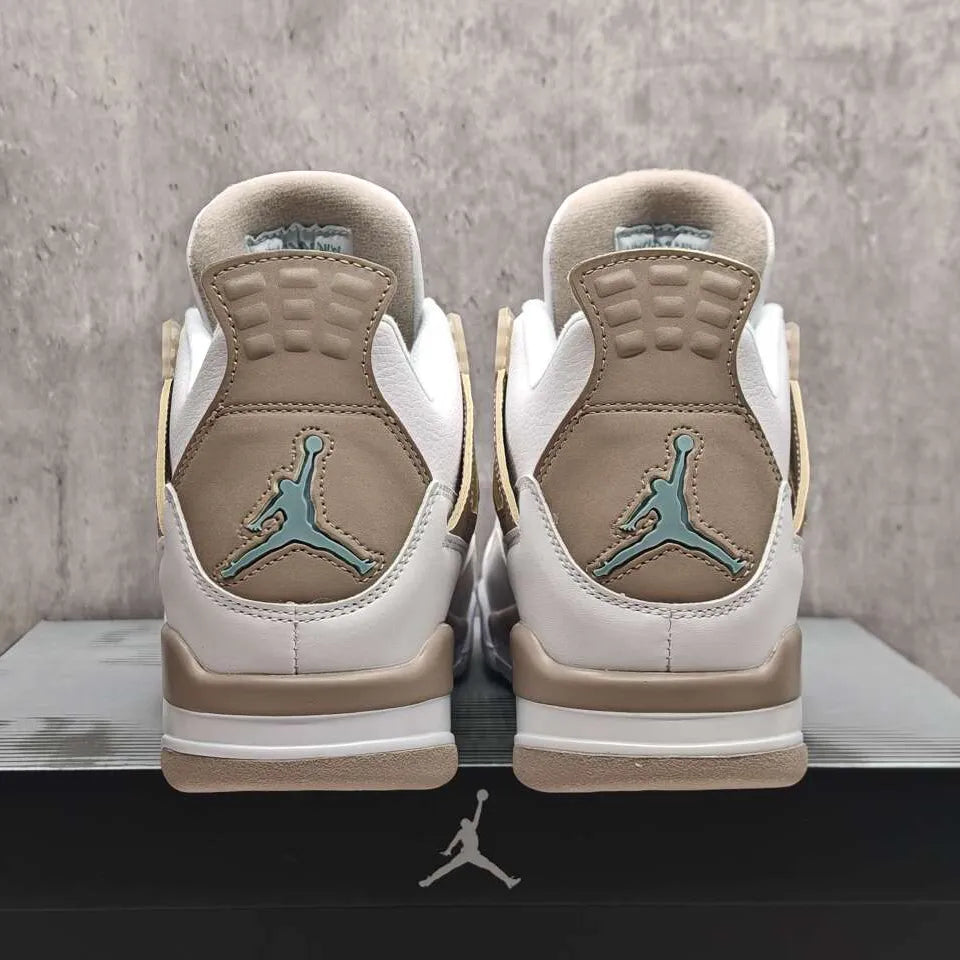 Air Jordan 4 Retro Linen Shoes Sneakers – nk0005548