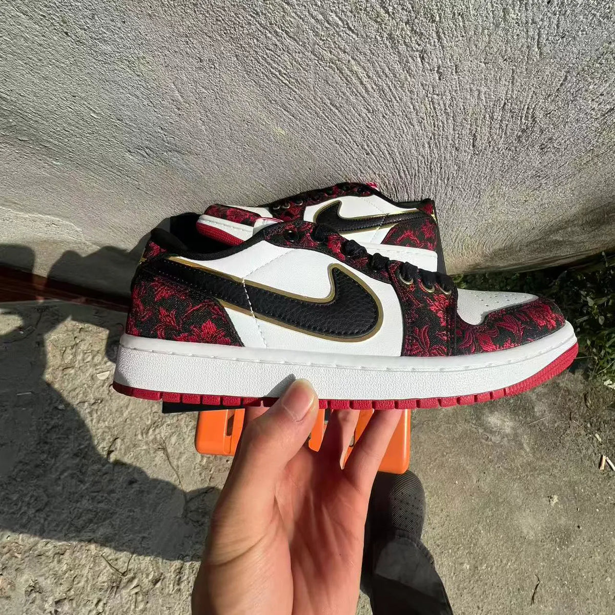 Air Jordan 1 Retro Low OG "Garden"/Last Dance At The Garden Shoes Sneakers – nk0005552