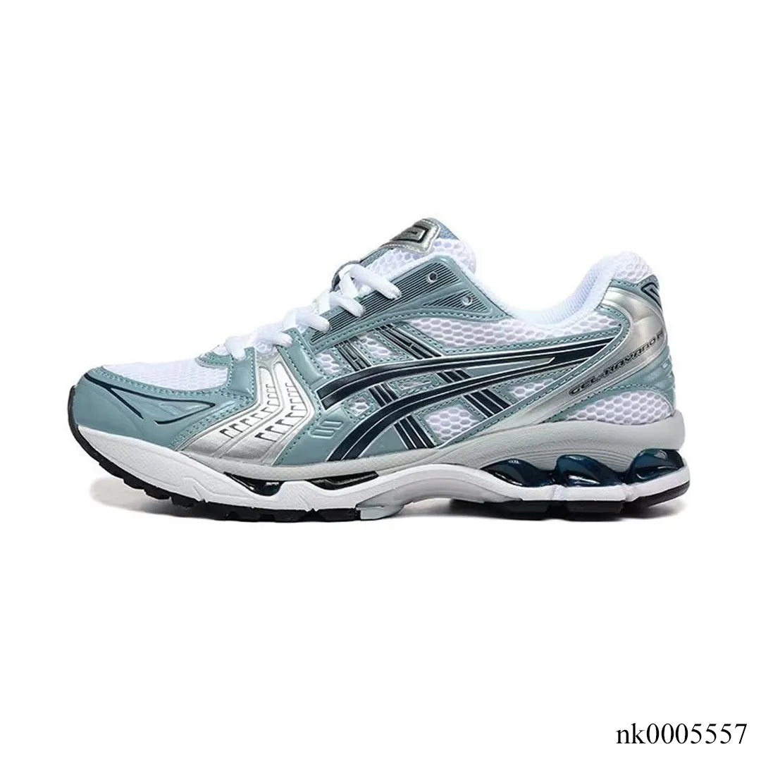 AS GEL-Kayano 14 White Fjord Grey Shoes Sneakers - nk0005557