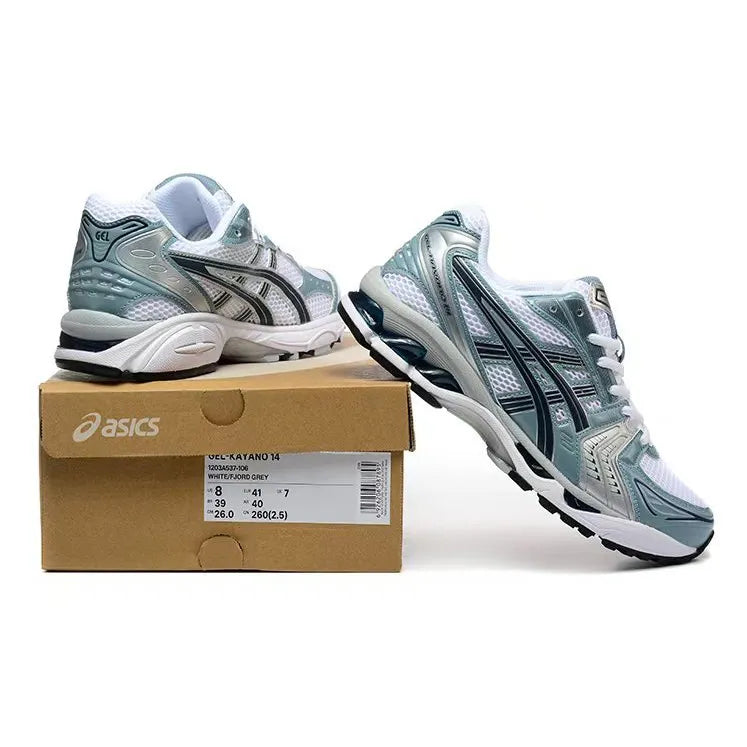 AS GEL-Kayano 14 White Fjord Grey Shoes Sneakers - nk0005557