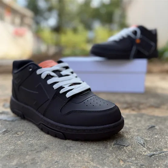 [PREMIUM] OW Out Of Office White Shoes Sneakers  - nk0005590