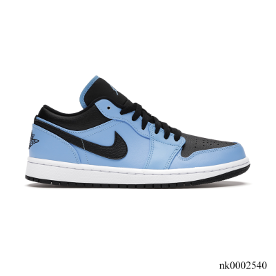 AJ 1 Low University Blue Black Shoes Sneakers - nk0002540