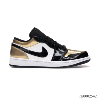 AJ 1 Low Gold Toe Shoes Sneakers - nk0002542