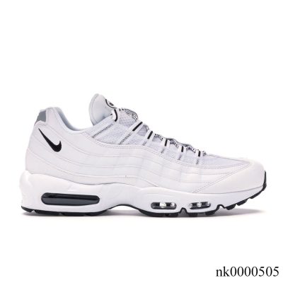 AM 95 White Black Shoes Sneakers - nk0000505