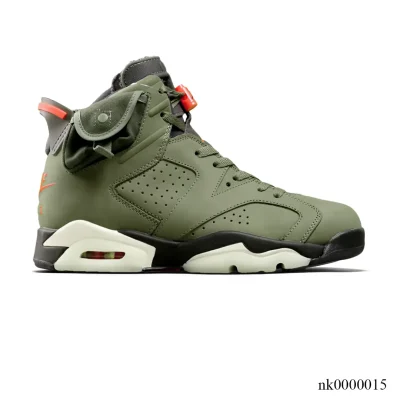Travis Scott x AJ 6 Olive Shoes Sneakers – nk0000015